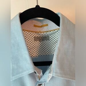 Ted Baker Pale Blue Newline Shirt. Worn once